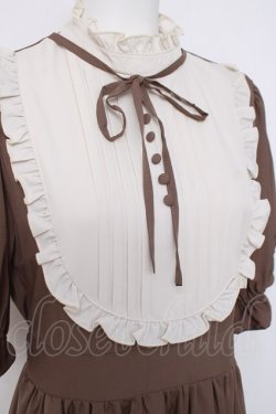 画像3: m petit by misako / ナシジムジキリカエワンピース M 中茶 Y-26-04-09-109-LO-OP-SZ-ZY