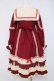 画像2: Eieyomi / レトロ学園風ワンピース M 赤 Y-26-04-09-113-LO-OP-SZ-ZY (2)