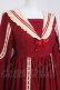 画像3: Eieyomi / レトロ学園風ワンピース M 赤 Y-26-04-09-113-LO-OP-SZ-ZY (3)