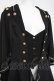 画像3: Silent Mars / 堕月法則 ケープ付きベスト XL 黒 Y-26-04-09-114-LO-JA-SZ-ZY (3)
