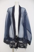 IRO+IRO / 着物風羽織  紺 Y-26-04-09-117-LO-TO-AS-ZY