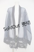 IRO+IRO / 着物風羽織  紺 Y-26-04-09-117-LO-TO-AS-ZY