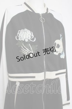 画像3: IRO+IRO / スカジャン風妖怪モチ-フワンピ-ス  黒 Y-26-04-09-118-LO-OP-AS-ZY