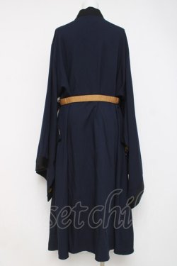 画像2: IRO+IRO / 着物風ワンピース  紺 Y-26-04-09-120-LO-OP-AS-ZY