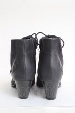 画像3: axes femme / レースアップスエーッドブーツ L 紺 Y-26-04-09-013-AX-SH-SZ-ZTK039 (3)
