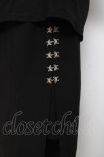 画像4: IRO+IRO / 白銀蝶のクールスリットセットアップ XL 黒 Y-26-04-09-123-LO-OP-AS-ZY (4)