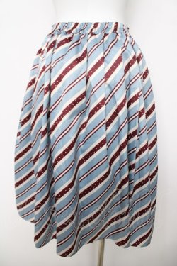 画像2: axes femme kawaii / ストライプスカート  サックス Y-26-04-09-131-AX-SK-SZ-ZY