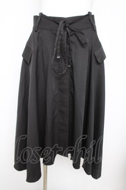 画像1: axes femme / イレヘムスカート  黒 Y-26-04-09-133-AX-SK-AS-ZY