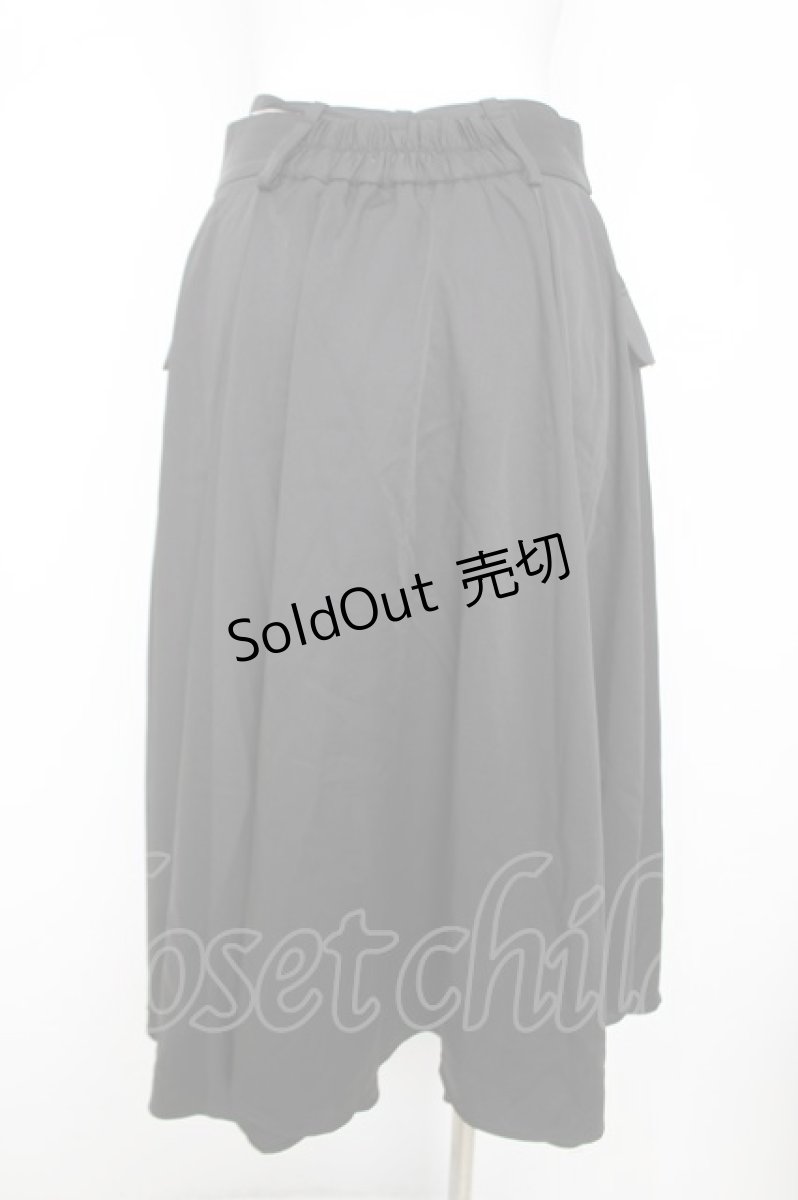 画像2: axes femme / イレヘムスカート  黒 Y-26-04-09-133-AX-SK-AS-ZY (2)