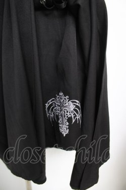 画像3: axes femme POETIQUE / ダークマリンスリットスカート  黒 Y-26-04-09-134-AX-SK-AS-ZY