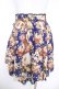 画像2: axes femme / 総花柄スカート  紺 Y-26-04-09-136-AX-SK-AS-ZY (2)
