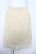 axes femme / ペチスカート  生成り Y-26-04-09-140-AX-SK-SZ-ZY