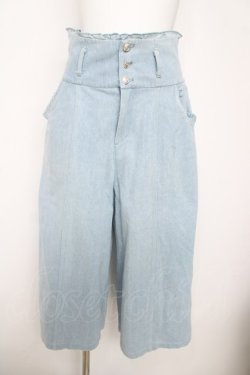 画像1: axes femme POETIQUE / ワイドデニムパンツ  ウォッシュ Y-26-04-09-146-AX-PA-SZ-ZY