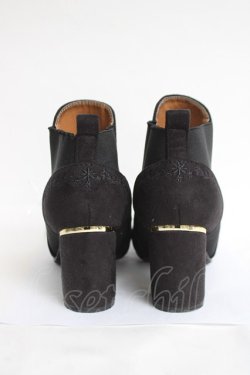画像3: axes femme / スエードサイドゴアブーツ L 黒 Y-26-04-09-016-AX-SH-SZ-ZY