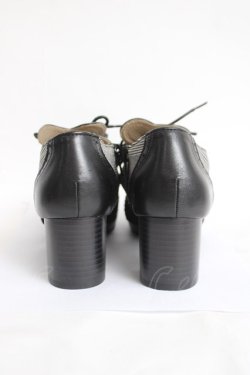 画像3: axes femme POETIQUE / ハートオックスフォード M 黒 Y-26-04-09-017-AX-SH-SZ-ZY