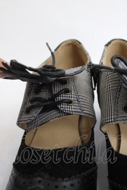 画像5: axes femme POETIQUE / ハートオックスフォード M 黒 Y-26-04-09-017-AX-SH-SZ-ZY