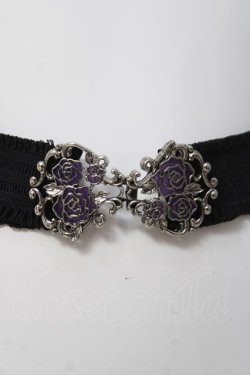 画像1: axes femme / ステンドググラスローズベルト  黒 Y-26-04-09-004-AX-ZA-SZ-ZY