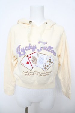 画像1: LIZ LISA / トランプワッペンパーカー  生成り Y-26-04-11-041-LO-TO-SZ-ZY