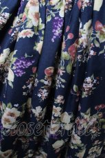 画像3: axes femme / フルーツ柄キャミワンピース  紺 Y-26-04-11-052-AX-OP-SZ-ZS (3)