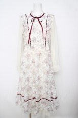 画像1: axes femme / フローラルレースワンピース  ピンク Y-26-04-11-056-AX-OP-SZ-ZY (1)