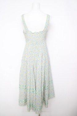 画像2: an another angelus / 小花柄キャミワンピース  ミント Y-26-04-11-060-CA-OP-SZ-ZY
