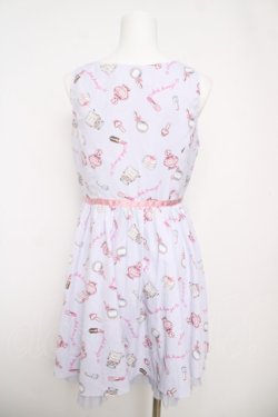 画像2: Ank Rouge / コスメ柄ワンピース  ラベンダー Y-26-04-11-064-CA-OP-SZ-ZY