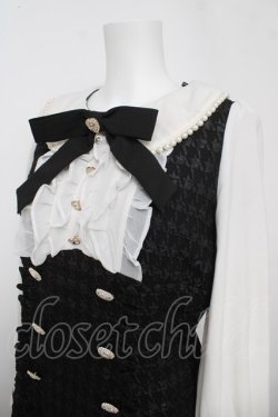 画像3: LIZ LISA / 千鳥ジャガードワンピース  黒 Y-26-04-11-066-LO-OP-SZ-ZY