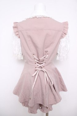 画像2: Secret Honey / レース襟セットアップ  ピンク Y-26-04-11-075-CA-OP-SZ-ZY