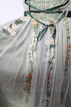 画像3: Zeeye / Monica′s Garden ジャンパースカート M グリーン Y-26-04-11-081-LO-OP-SZ-ZY