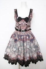 ALICE and the PIRATES / マダムブランシェの不思議な百貨店柄ジャンパースカートセット  ネイビー Y-26-04-11-083-PA-OP-SZ-ZY