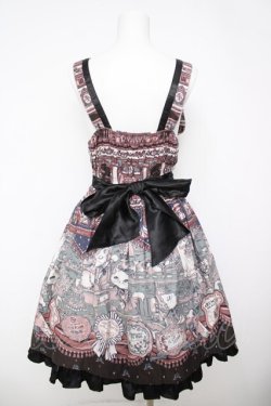 画像2: ALICE and the PIRATES / マダムブランシェの不思議な百貨店柄ジャンパースカートセット  ネイビー Y-26-04-11-083-PA-OP-SZ-ZY