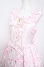 画像3: BABY,THE STARS SHINE BRIGHT / Rose Princessジャンパースカート  ピンク Y-26-04-11-084-AP-OP-SZ-ZY (3)