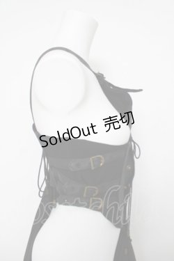 画像3: Ozz Croce / フリル付きビスチェ  黒 Y-26-04-11-089-OO-OP-AS-ZY