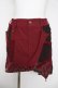 画像1: Ozz Croce / 編み上げデザインスカート  ワイン Y-26-04-11-090-OO-SK-AS-ZY (1)