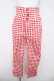 画像1: LIZ LISA / チェックパンツ  赤 Y-26-04-11-092-LO-PA-SZ-ZY (1)