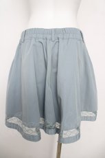 画像2: axes femme / レース配色キュロット  サックス Y-26-04-11-094-AX-PA-SZ-ZY (2)