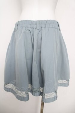 画像2: axes femme / レース配色キュロット  サックス Y-26-04-11-094-AX-PA-SZ-ZY