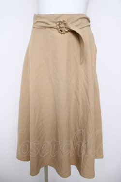 画像1: an another angelus / フラワーサークルバックルフレアースカート  イエロー Y-26-04-11-100-CA-SK-SZ-ZY