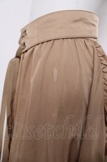 画像2: E hyphen world gallery / フリルスカート  ベージュ Y-26-04-11-107-LO-SK-SZ-ZY (2)