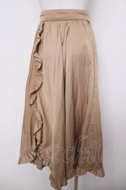 画像3: E hyphen world gallery / フリルスカート  ベージュ Y-26-04-11-107-LO-SK-SZ-ZY