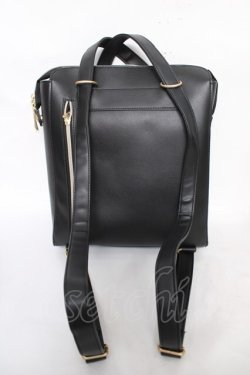 画像2: m petit by misako / TT*AMリュック  黒 Y-26-04-11-012-LO-BG-SZ-ZY