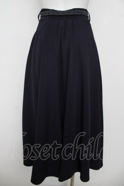 画像2: an another angelus / ローズ金具ベルト付きフレアースカート F ネイビー Y-26-04-11-110-CA-SK-SZ-ZY