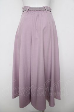 画像2: an another angelus / アンティークローズカメオベルト付きスカート F ラベンダー Y-26-04-11-111-CA-SK-SZ-ZY