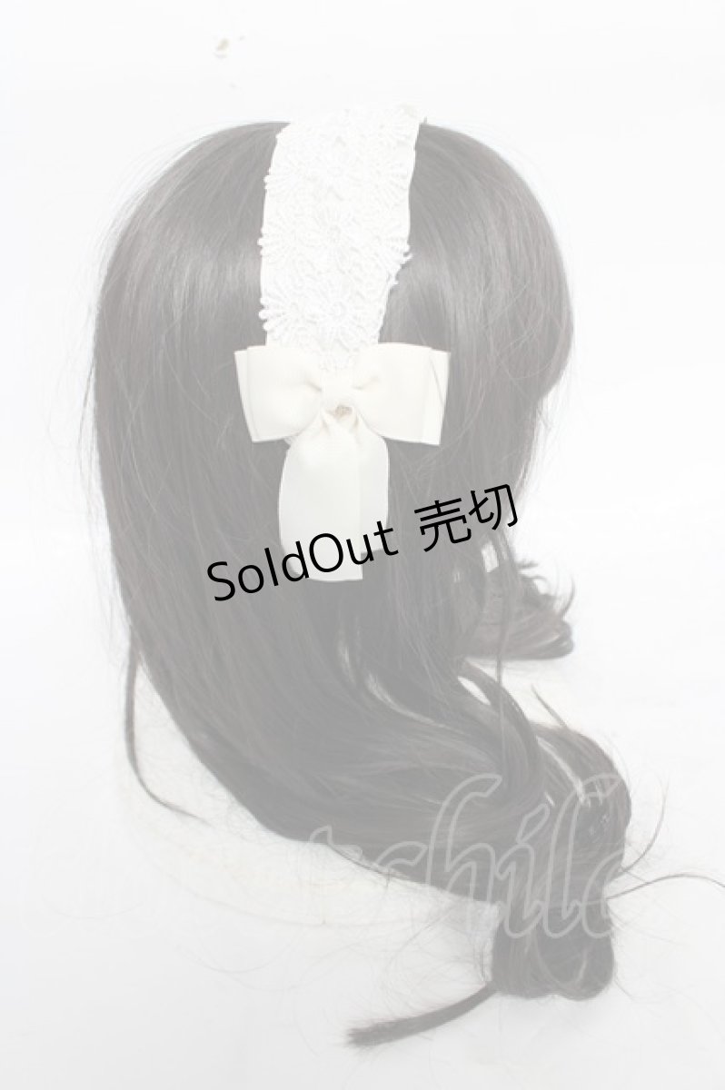 画像3: m petit by misako / TT*AMレースカチューシャ  生成り Y-26-04-11-014-LO-AC-SZ-ZY (3)