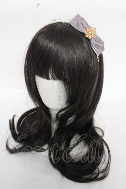 画像1: axes femme / スノービジューカチューシャ  白 Y-26-04-11-015-AX-AC-SZ-ZY