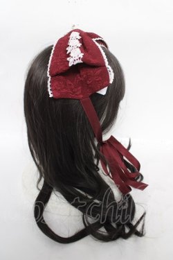 画像3: axes femme kawaii / レディローズヘッドドレス  ワイン Y-26-04-11-020-AX-AC-SZ-ZY