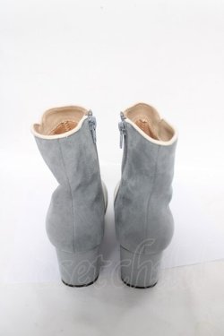 画像3: axes femme POETIQUE / チャイナ釦ブーツ S サックス Y-26-04-11-022-AX-SH-SZ-ZY