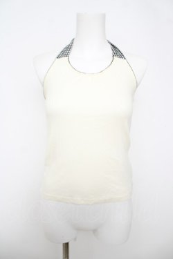 画像1: Fi.n.t / ホルターキャミ  生成り Y-26-04-11-025-CA-TO-SZ-ZY