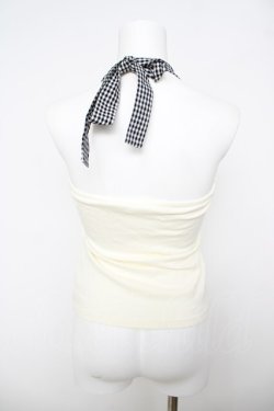 画像2: Fi.n.t / ホルターキャミ  生成り Y-26-04-11-025-CA-TO-SZ-ZY