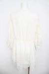 画像2: axes femme / 繊細レースチュニック M 白 Y-26-04-13-068-AX-OP-SZ-ZY (2)